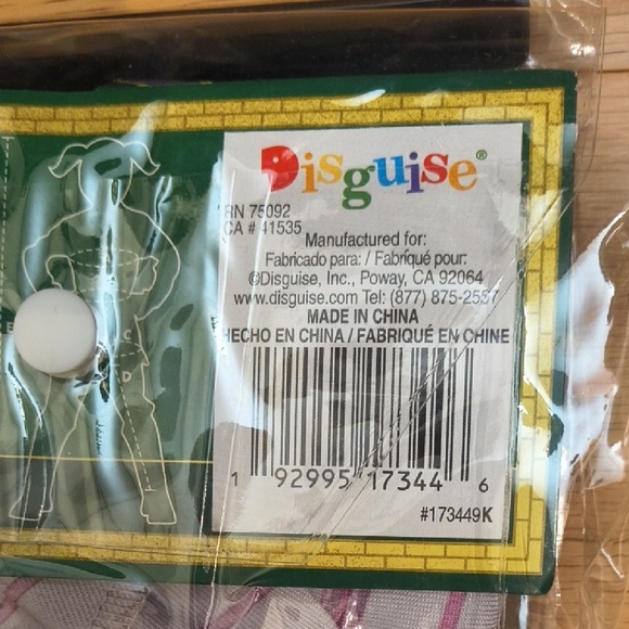 Disguise, Wicked Glinda Shiz University Costume, Size M 7/8 NWT - Picture 4 of 7